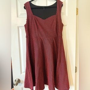 Torrid polka dot dress
